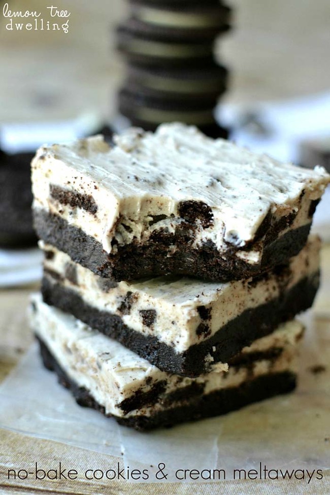 Cookies and Cream Meltaways