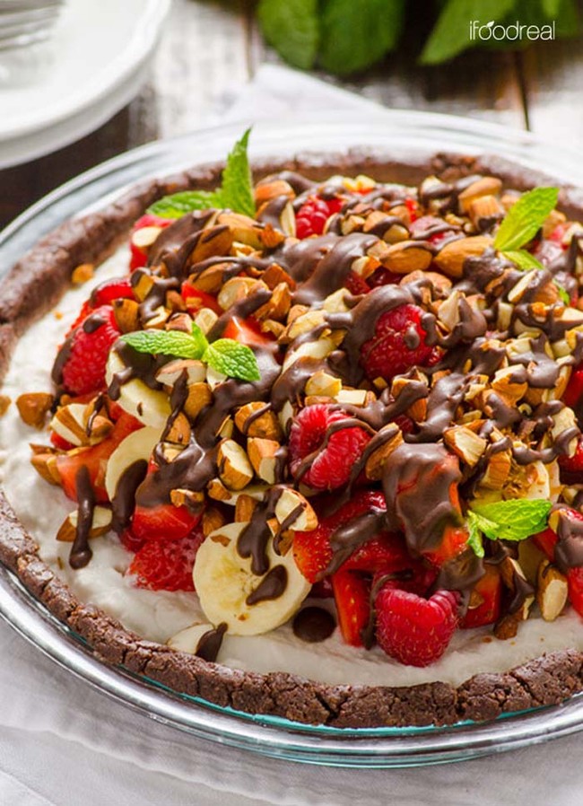 Chocolate Berry Pie