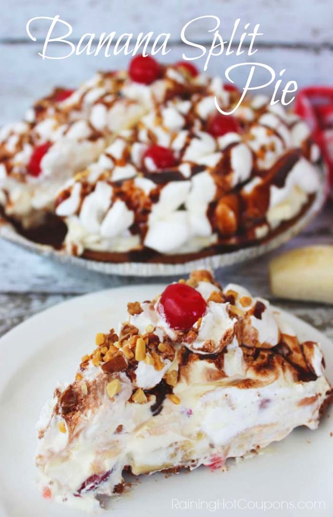 Banana Split Pie