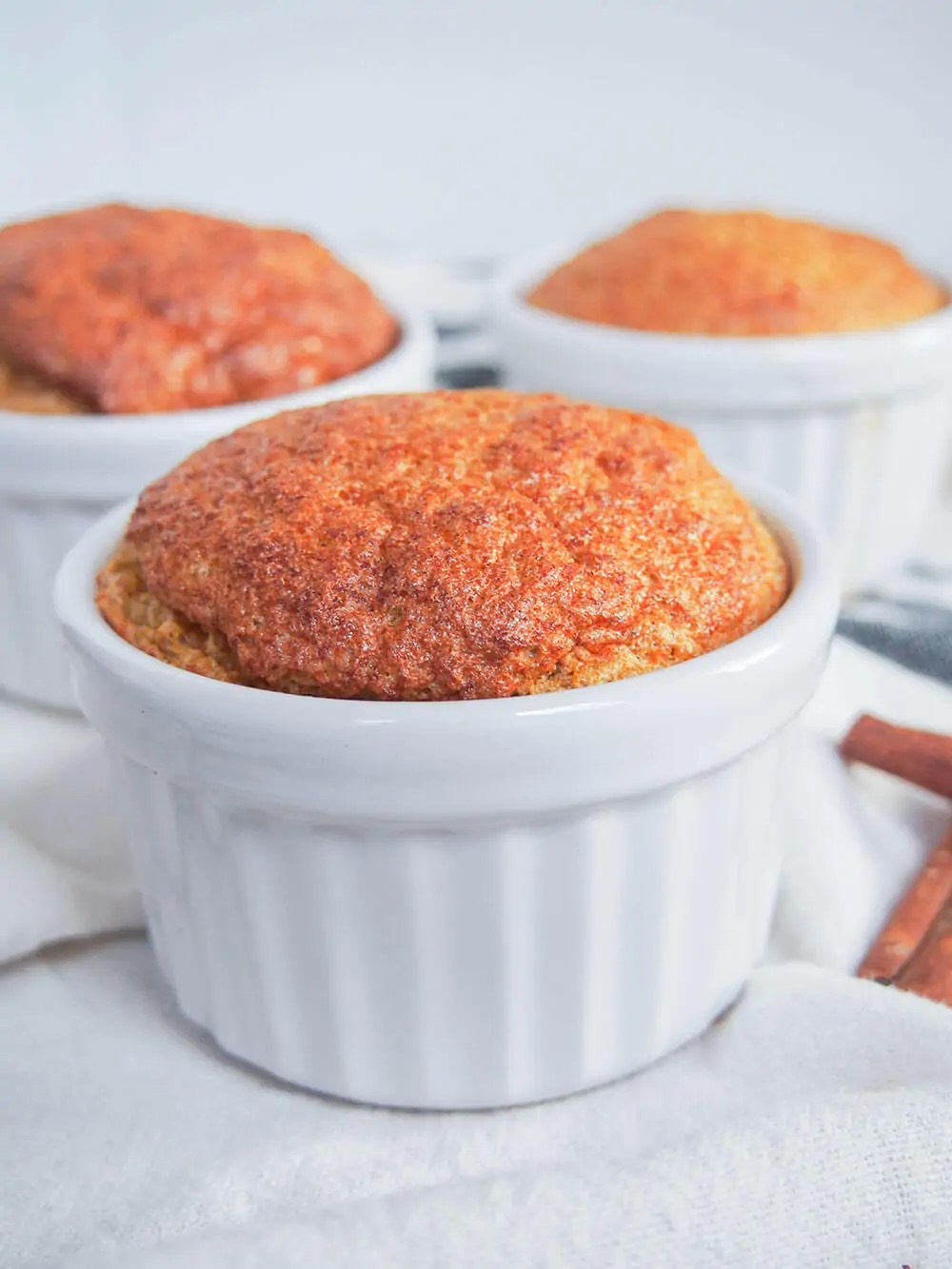 pumpkin souffle fresh out the oven