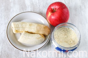 Яблочно-банановый смузи