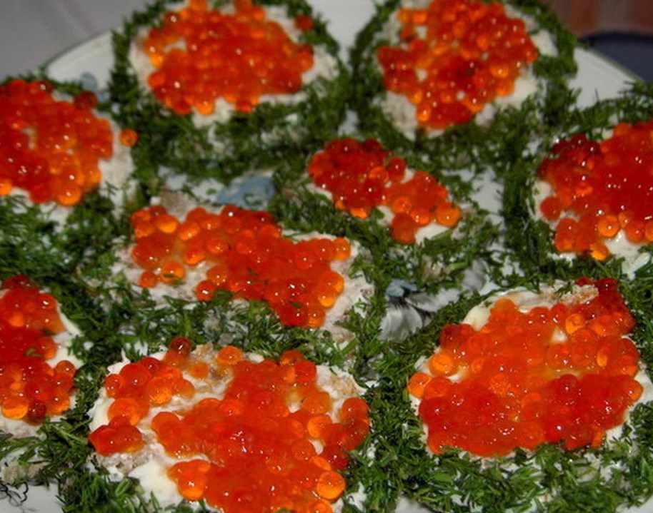 Бутерброды с красной рыбой на праздничный стол рецепты с фото
