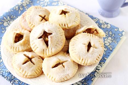 Фото рецепта Печенье с яблочной начинкой