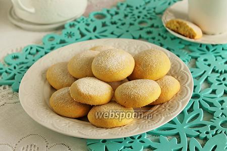 Фото рецепта Песочное печенье с кукурузной мукой