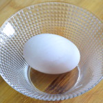 salted egg for porridge