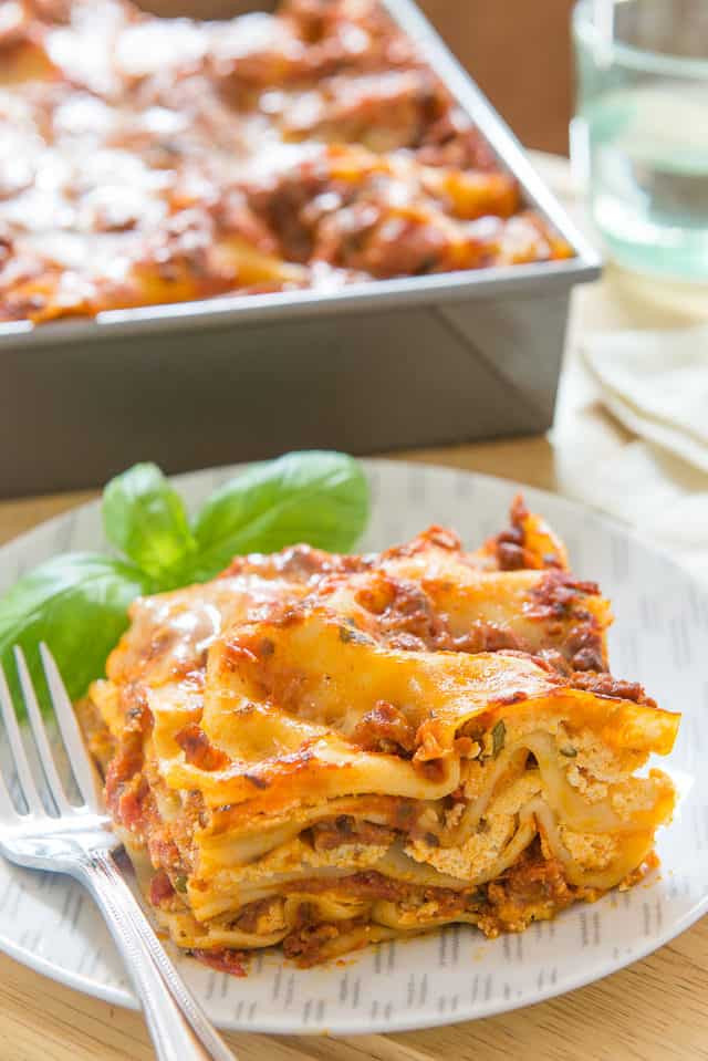 Lasagna - Easy Recipe using a few shortcuts, but with maximum deliciousness!